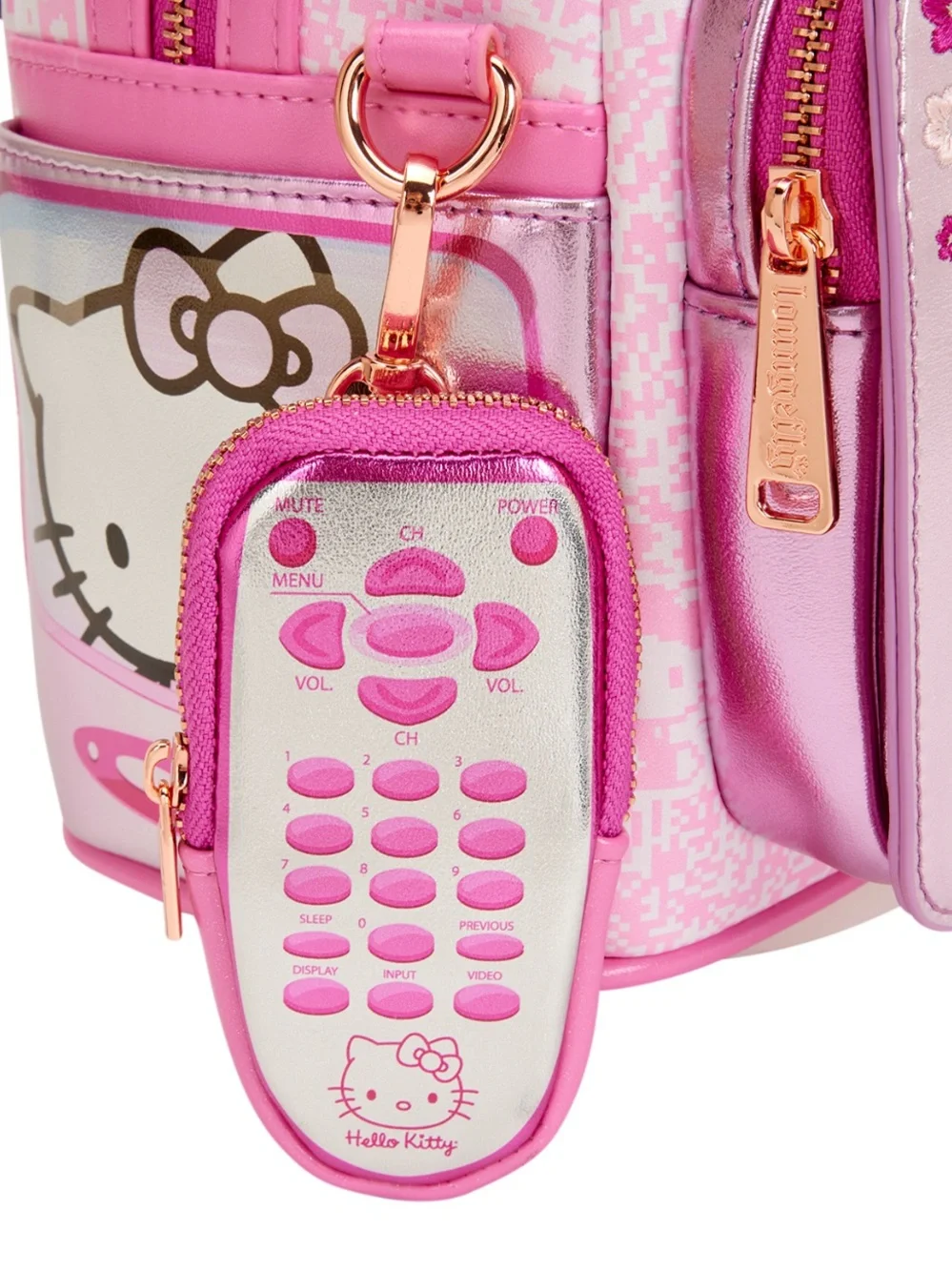 Loungefly Sanrio Exclusive Hello Kitty Vintage TV Lenticular Backpack & Wallet